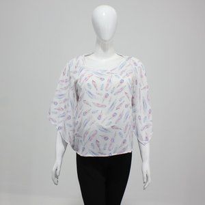 Janina Women Printed White Top